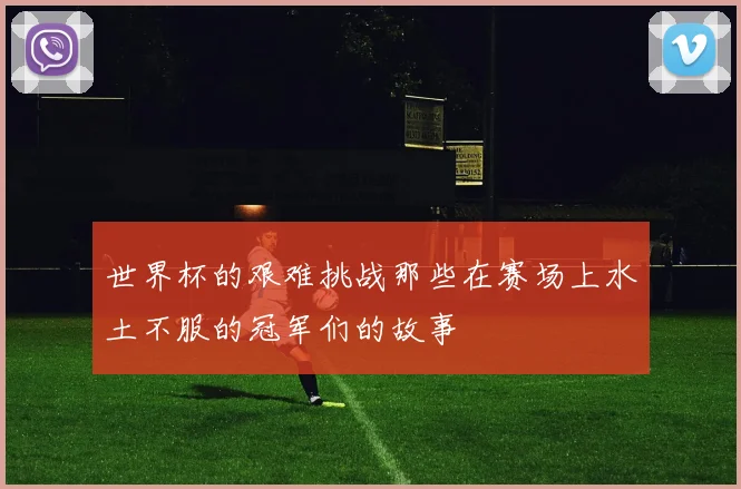 世界杯的艰难挑战那些在赛场上水土不服的冠军们的故事